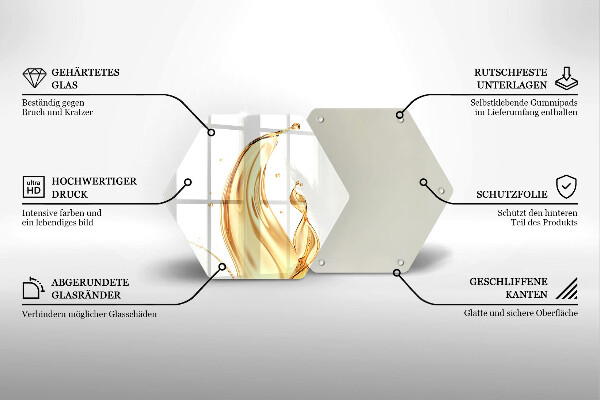 Deska szklana kuchenna Oliwa z oliwek