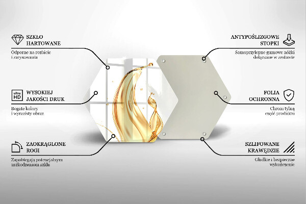 Deska szklana kuchenna Oliwa z oliwek