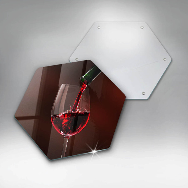 Deska szklana kuchenna Kieliszek wina