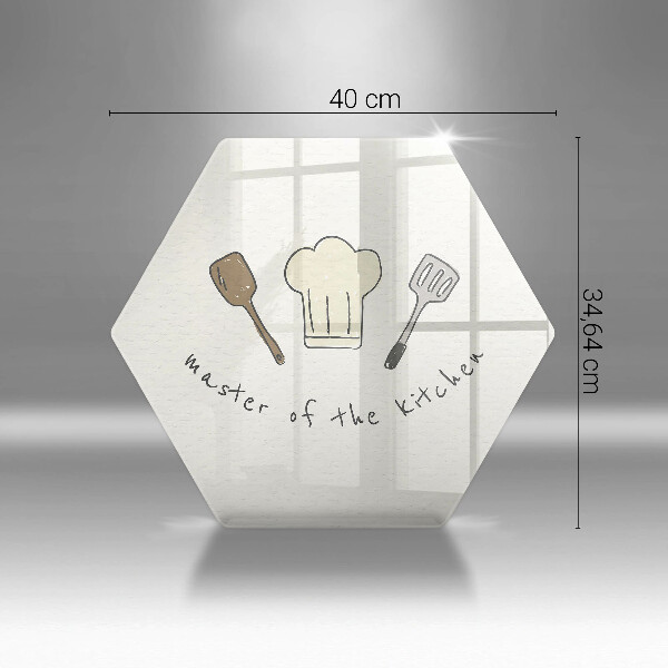 Deska szklana kuchenna Master of the Kitchen