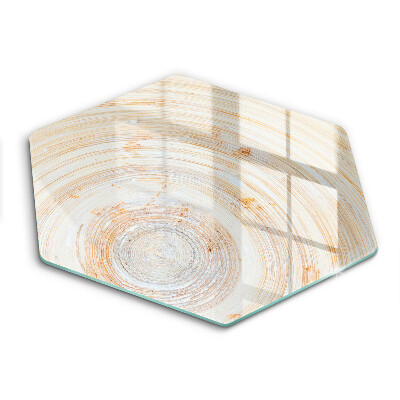 Deska szklana kuchenna Tekstura drewna