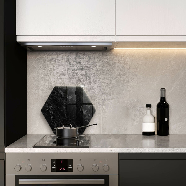 Deska szklana do kuchni Elegancki marmur