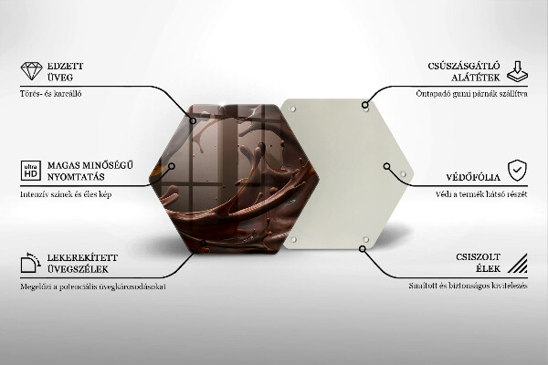 Deska kuchenna Płynna czekolada