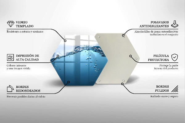 Deska kuchenna Błękitna woda
