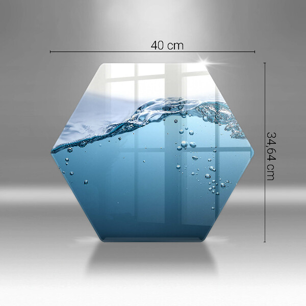 Deska kuchenna Błękitna woda