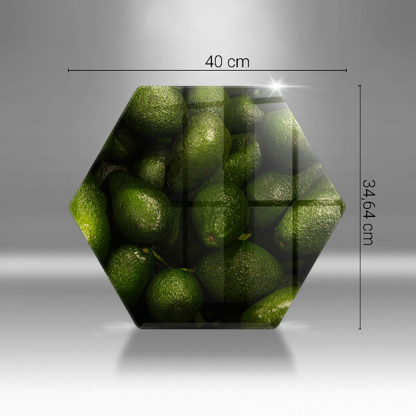 Deska kuchenna Owoce awokado