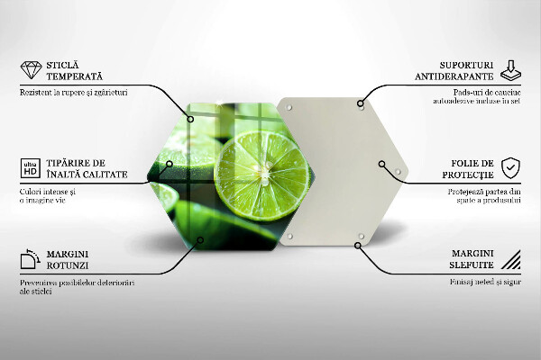 Deska kuchenna Cytrusy limonki