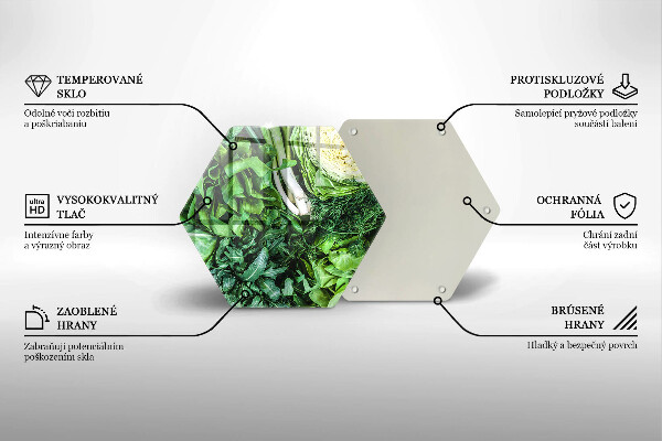 Deska kuchenna Zielone warzywa