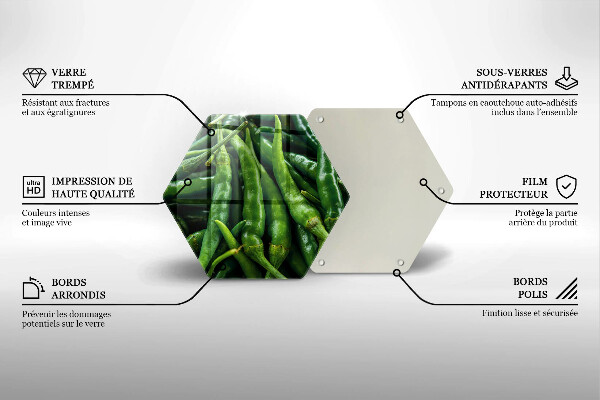 Deska kuchenna Strączki groszek