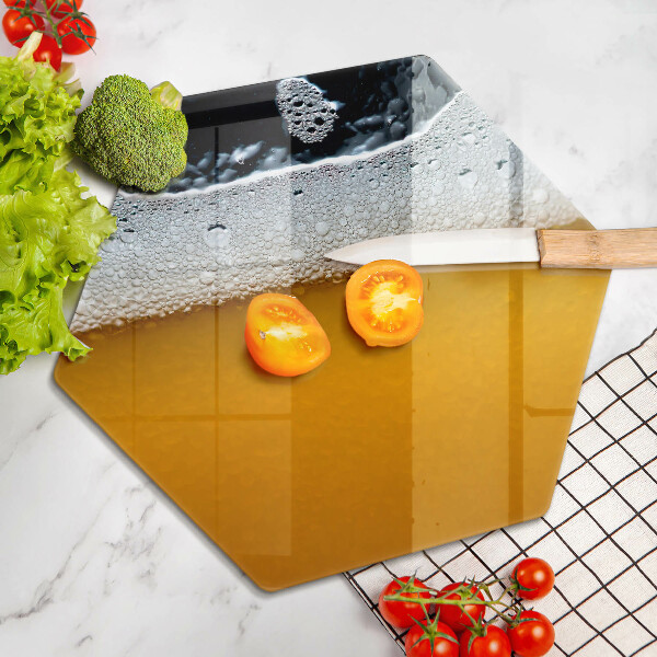 Deska kuchenna Napój piwo piana