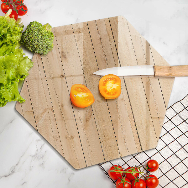 Deska kuchenna Delikatne drewniane deski