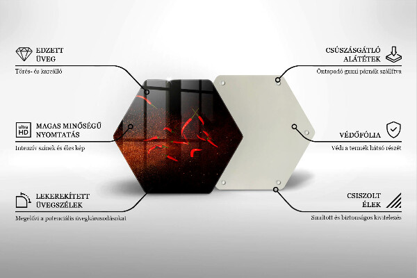 Deska kuchenna Ostre papryczki chili