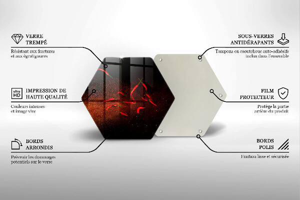 Deska kuchenna Ostre papryczki chili