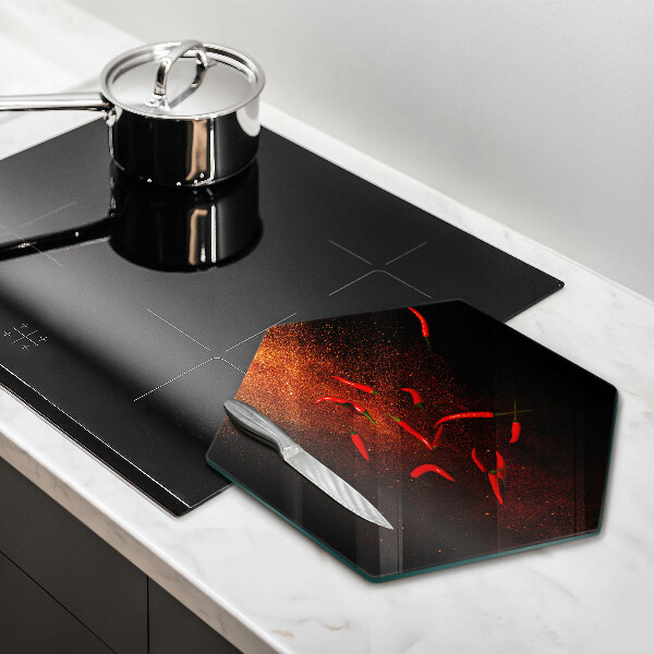 Deska kuchenna Ostre papryczki chili