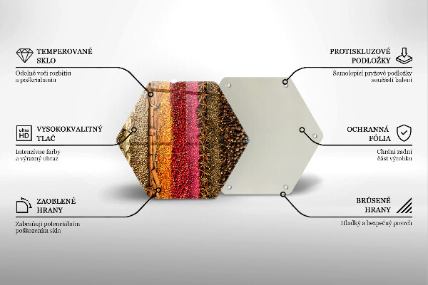 Deska kuchenna Kolorowe przyprawy