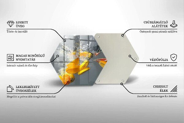 Deska kuchenna Cytryny w wodzie