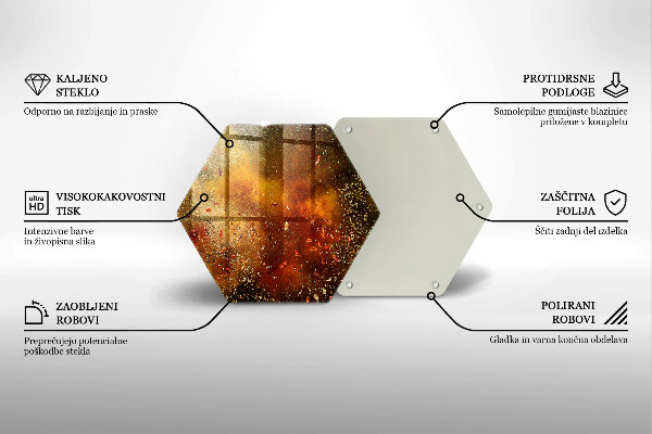Deska kuchenna Kolorowe przyprawy