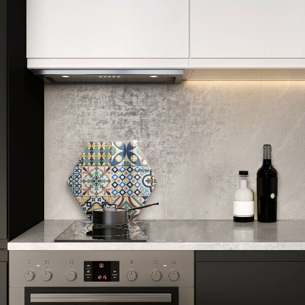 Deska szklana do kuchni Ozdobne płytki kafelki