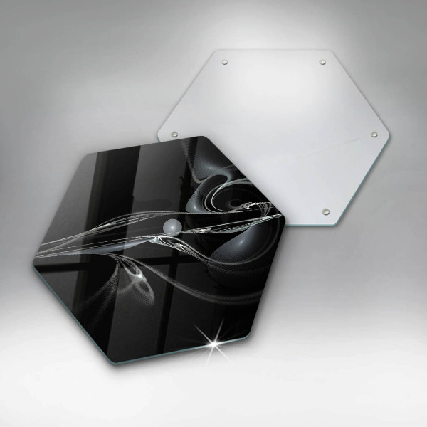 Deska szklana do kuchni Abstrakcja nowoczesna