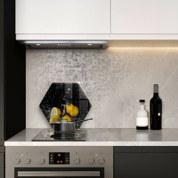 Deska szklana do kuchni Soczyste owoce cytryny