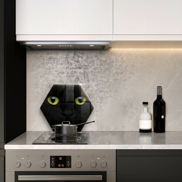 Deska szklana do kuchni Zwierzę kocie oczy