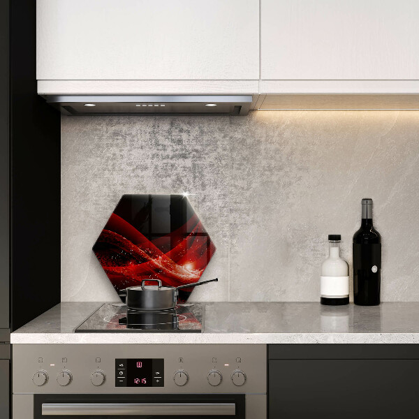 Deska szklana do kuchni Abstrakcja nowoczesna