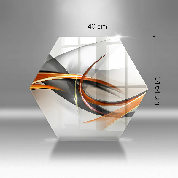 Deska szklana do kuchni Nowoczesne kształty