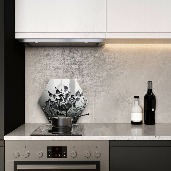 Deska szklana do kuchni Dmuchawce i rosa