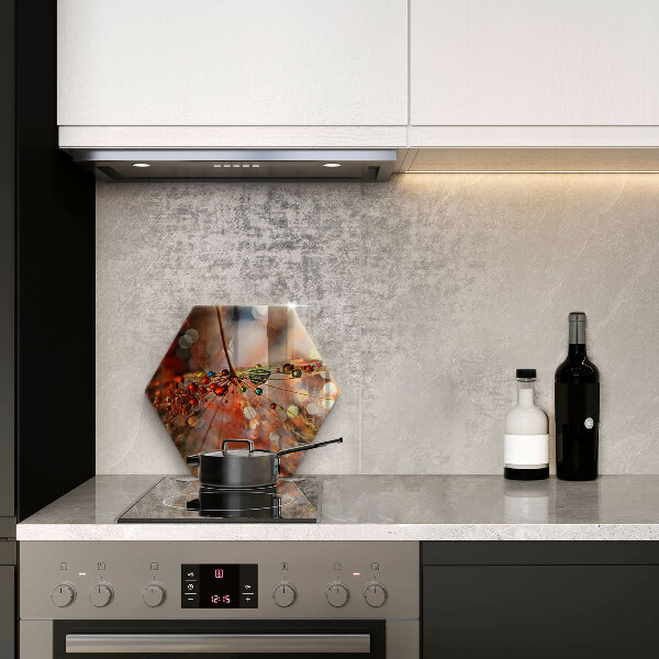 Deska szklana do kuchni Mokry dmuchawiec