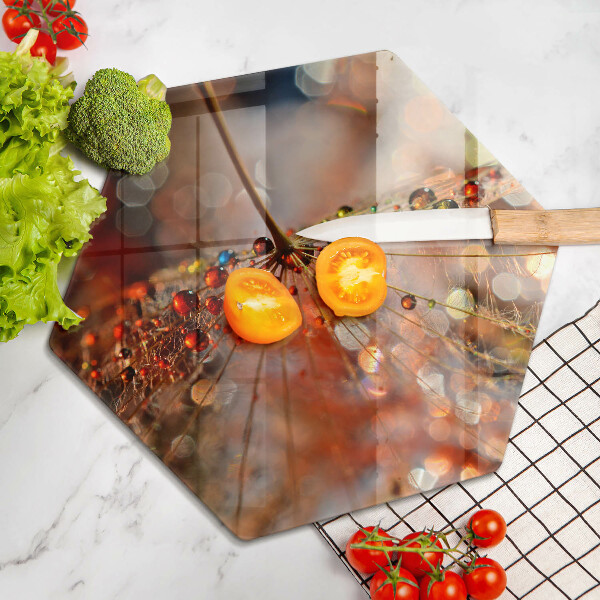 Deska szklana do kuchni Mokry dmuchawiec