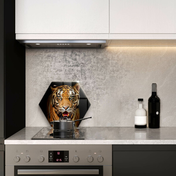 Deska szklana do kuchni Dzikie zwierzę tygrys