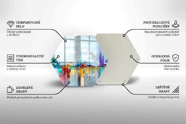 Deska kuchenna Malowana abstrakcja