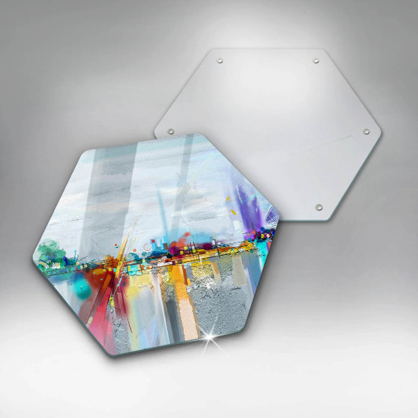 Deska kuchenna Malowana abstrakcja