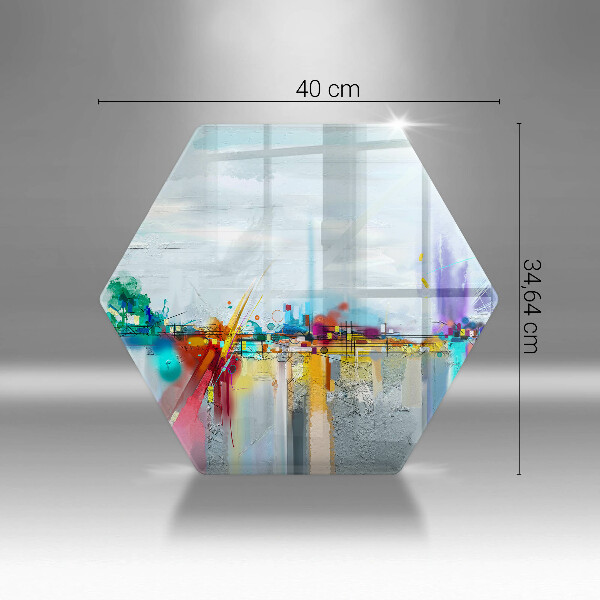 Deska kuchenna Malowana abstrakcja