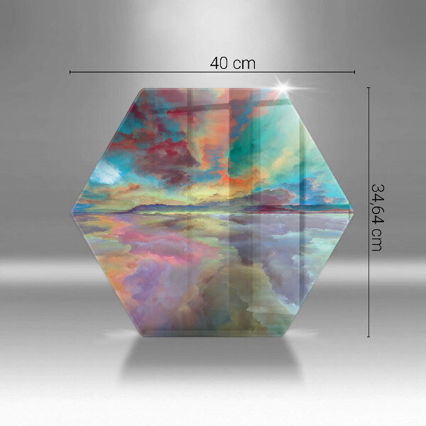 Deska kuchenna Kolorowe niebo