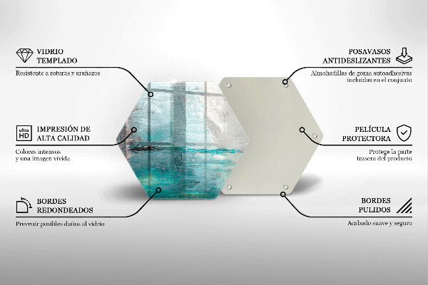 Deska szklana do kuchni Tło abstrakcja farby