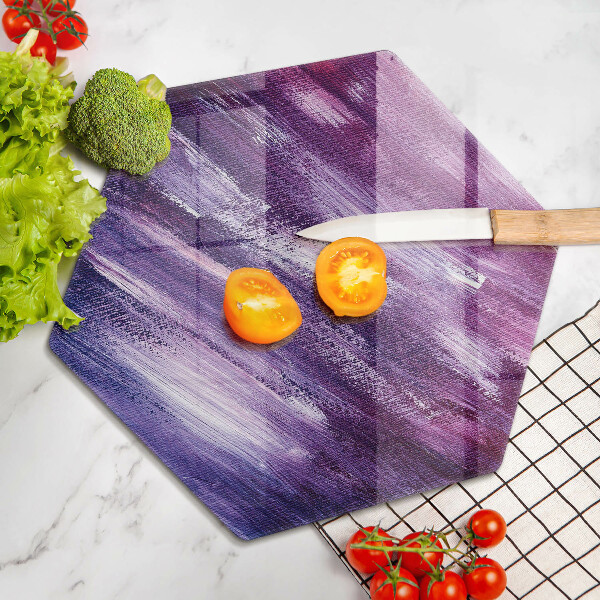 Deska szklana do kuchni Abstrakcja farby