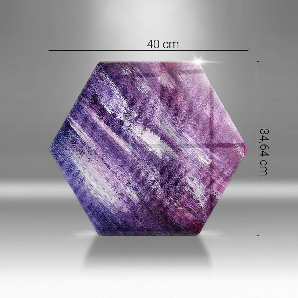 Deska szklana do kuchni Abstrakcja farby