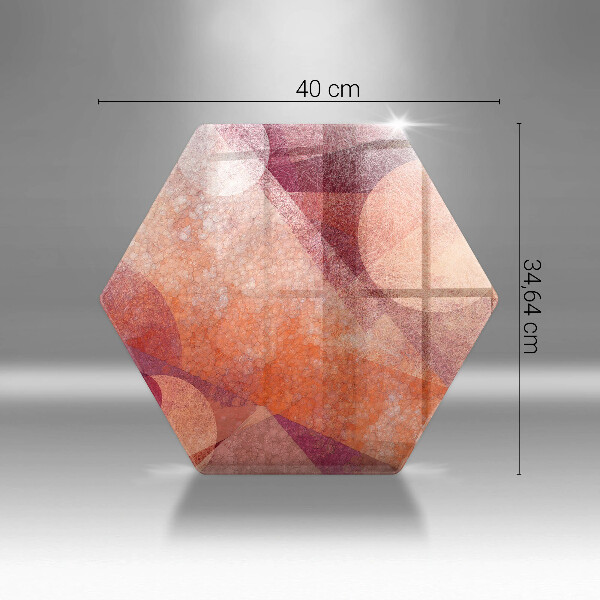 Deska szklana do kuchni Sztuka abstrakcyjna