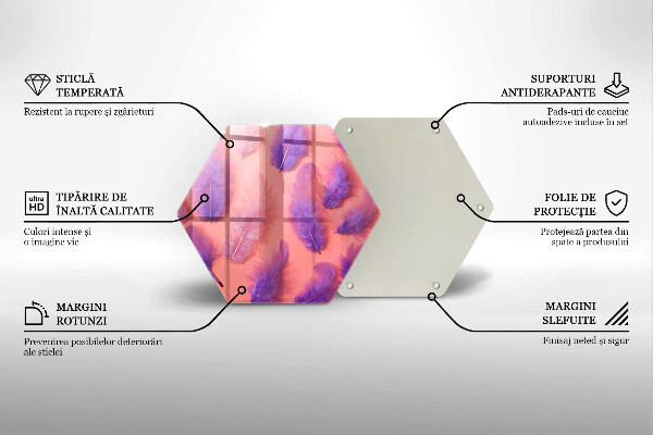 Deska kuchenna Puchate piórka