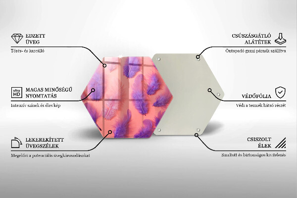 Deska kuchenna Puchate piórka