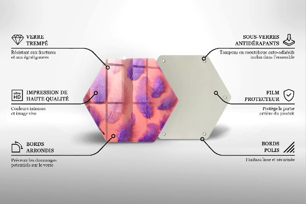 Deska kuchenna Puchate piórka