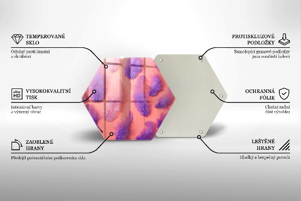 Deska kuchenna Puchate piórka