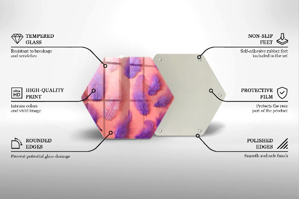 Deska kuchenna Puchate piórka