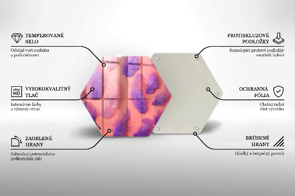 Deska kuchenna Puchate piórka