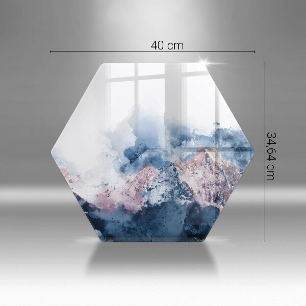 Deska kuchenna Abstrakcja malowane góry