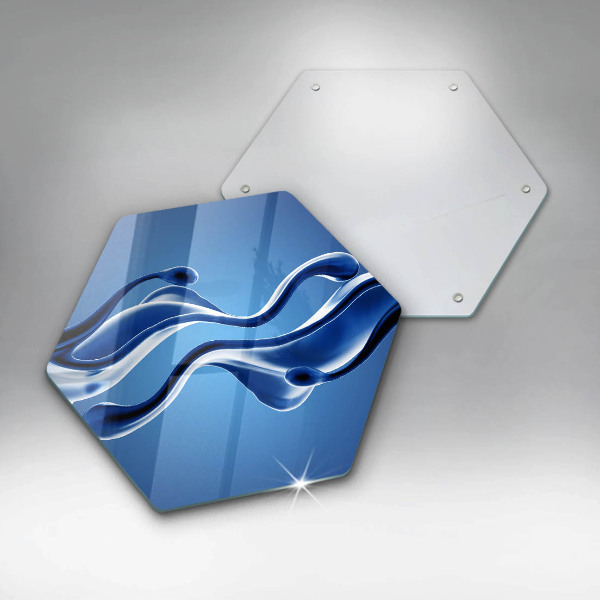 Deska kuchenna Płynna abstrakcja