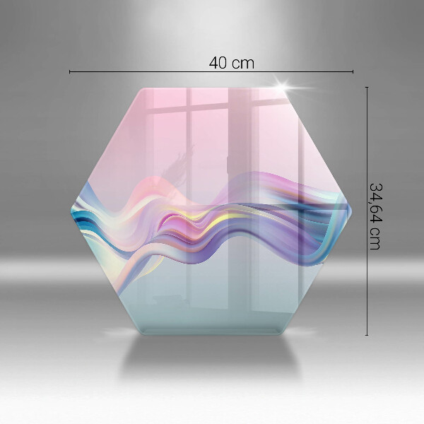 Deska kuchenna Pastelowa abstrakcja