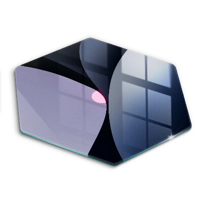 Deska szklana do kuchni Abstrakcja kształty