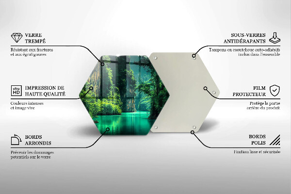 Deska kuchenna Pejzaż laguna